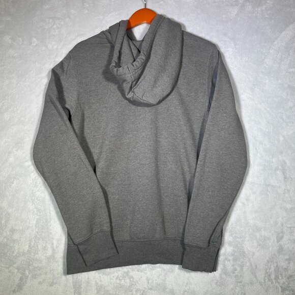 The North Face Hoodie Mens S Gray Pullover Sweatshirt Bear Logo Outdoors Nature - Picture 4 of 7